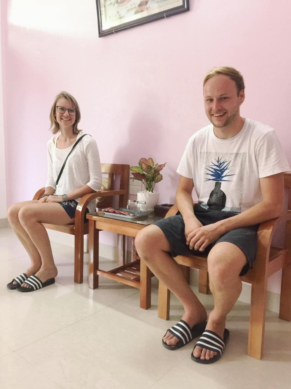 Rose Garden Homestay นิญบิ่ญ ภายนอก รูปภาพ